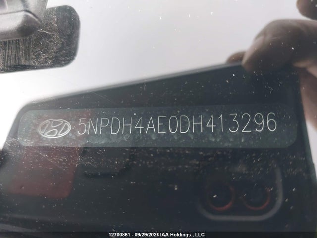 Продаж на аукціоні авто 2013 Hyundai Elantra Gls/limited, vin: 5NPDH4AE0DH413296, номер лоту: 12700861