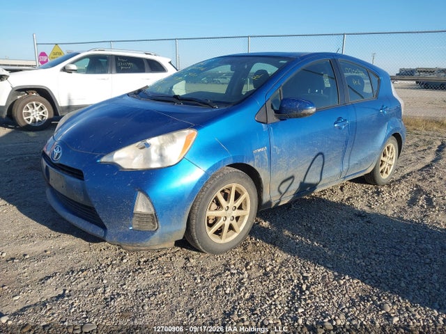 12700906 :رقم المزاد ، JTDKDTB33C1523470 vin ، 2012 Toyota Prius C مزاد بيع