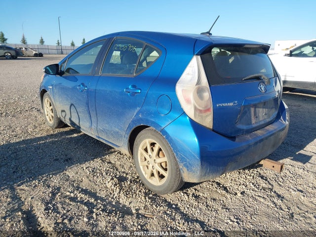 12700906 :رقم المزاد ، JTDKDTB33C1523470 vin ، 2012 Toyota Prius C مزاد بيع