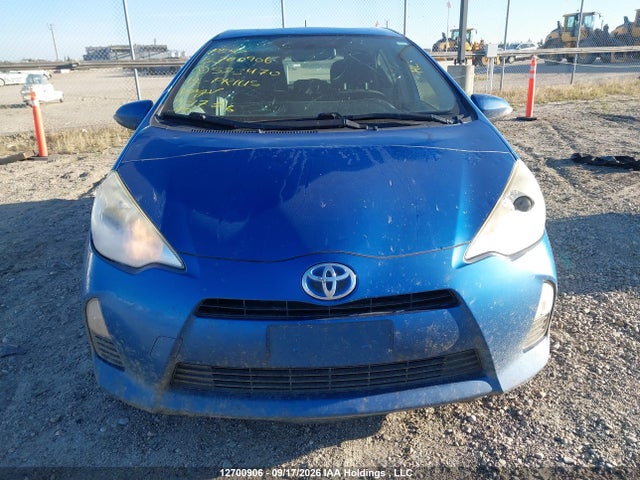 12700906 :رقم المزاد ، JTDKDTB33C1523470 vin ، 2012 Toyota Prius C مزاد بيع