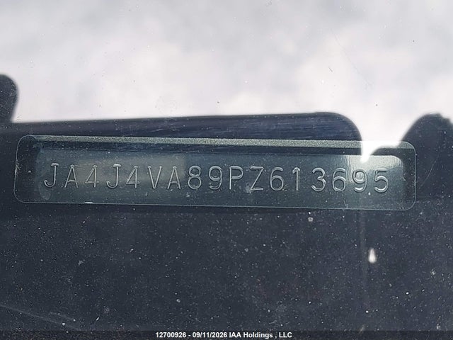 12700926 :رقم المزاد ، JA4J4VA89PZ613695 vin ، 2023 Mitsubishi Outlander Sel/sel Black Edition/sel Touring/sel Premium/40th Anniversary مزاد بيع