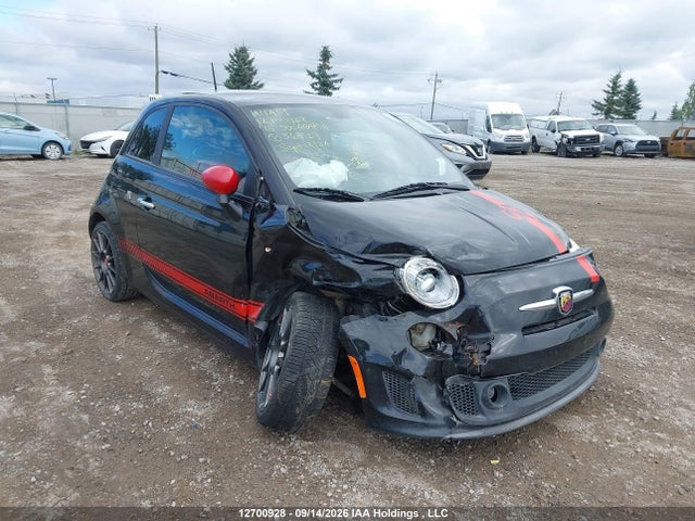 2013 Fiat 500 Abarth მანქანა იყიდება აუქციონზე, vin: 3C3CFFFH5DT569127, აუქციონის ნომერი: 12700928