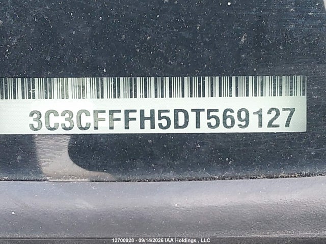 Продажа на аукционе авто 2013 Fiat 500 Abarth, vin: 3C3CFFFH5DT569127, номер лота: 12700928