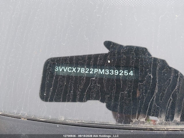 12700936 :رقم المزاد ، 3VVCX7B22PM339254 vin ، 2023 Volkswagen Taos مزاد بيع