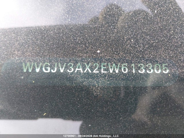 Aukcja sprzedaży 2014 Volkswagen Tiguan S/se/sel/r-line, vin: WVGJV3AX2EW613305, numer aukcji: 12700961