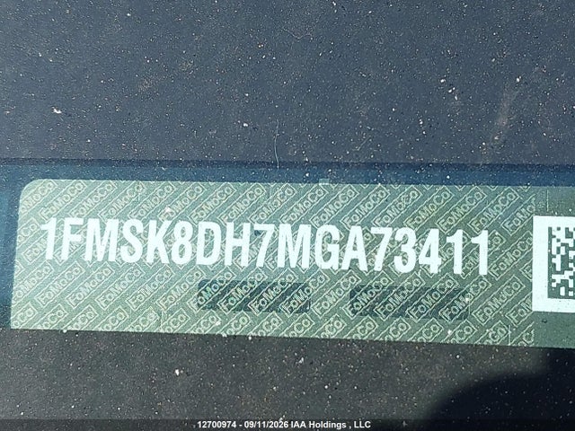Ford EXPLORER XLT 2021 1FMSK8DH7MGA73411 Image 19