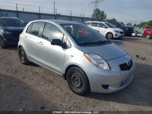 12700987 :رقم المزاد ، JTDKT923885198031 vin ، 2008 Toyota Yaris مزاد بيع