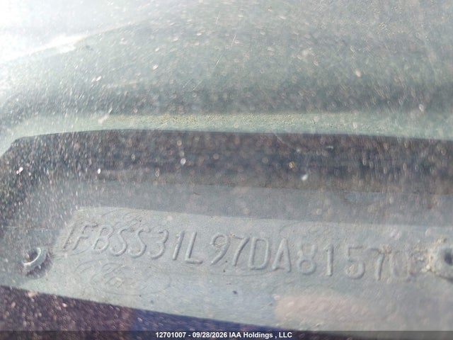 Aukcja sprzedaży 2007 Ford E-350 Super Duty Xl/xlt, vin: 1FBSS31L97DA81570, numer aukcji: 12701007
