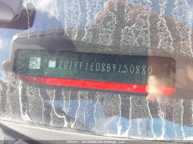 12701011 :رقم المزاد ، 2G1FF1ED8B9130880 vin ، 2011 Chevrolet Camaro Lt مزاد بيع