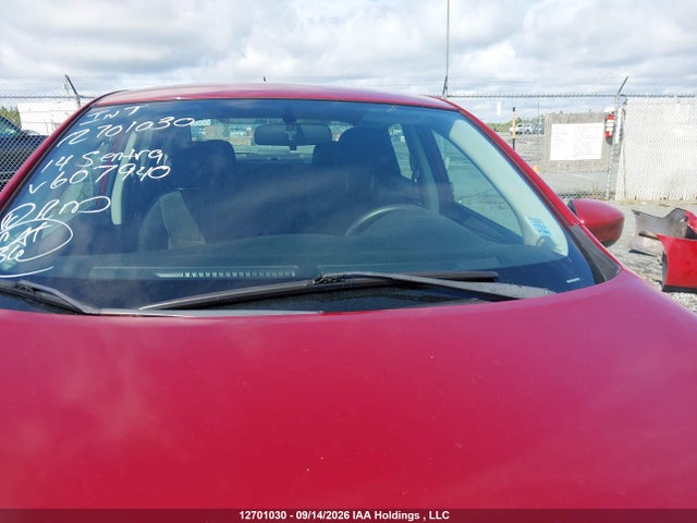 Продаж на аукціоні авто 2014 Nissan Sentra S/sv/sr/sl, vin: 3N1AB7AP2EL607940, номер лоту: 12701030
