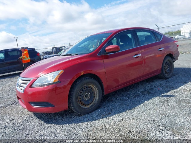 Продаж на аукціоні авто 2014 Nissan Sentra S/sv/sr/sl, vin: 3N1AB7AP2EL607940, номер лоту: 12701030