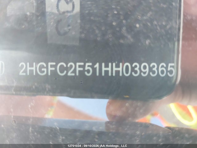 2HGFC2F51HH039365 Honda Civic Lx
