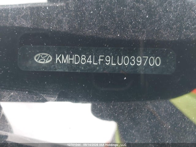 2020 Hyundai Elantra Preferred Auto Ivt მანქანა იყიდება აუქციონზე, vin: KMHD84LF9LU039700, აუქციონის ნომერი: 12701044