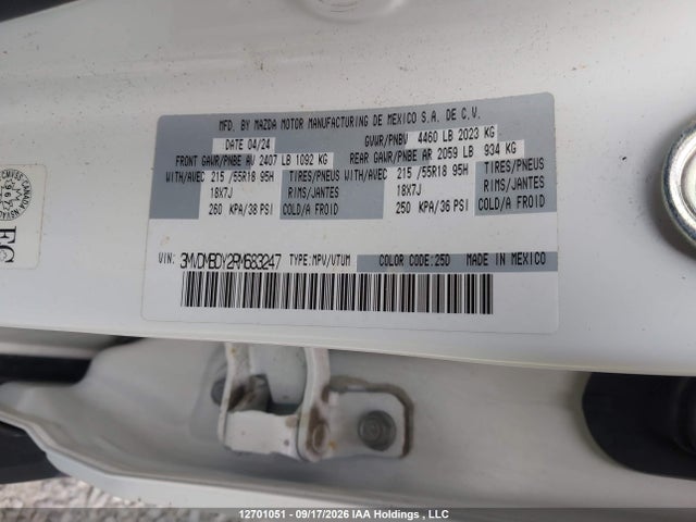 Aukcja sprzedaży 2024 Mazda Cx-30 Gt W/turbo, vin: 3MVDMBDY2RM683247, numer aukcji: 12701051