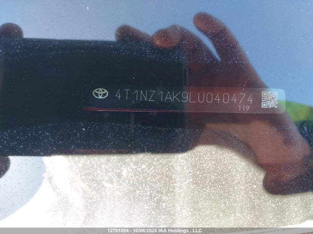 4T1NZ1AK9LU040474 Toyota Camry Trd/xse