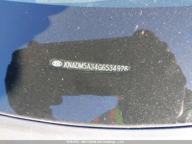 12701072 :رقم المزاد ، KNADM5A34G6534926 vin ، 2016 Kia Rio Ex/ex+ W/sunroof/lx/lx+/lx+ Eco/sx مزاد بيع