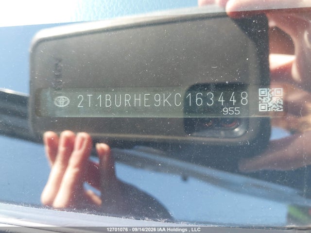 Toyota COROLLA CE 2019 2T1BURHE9KC163448 Image 17