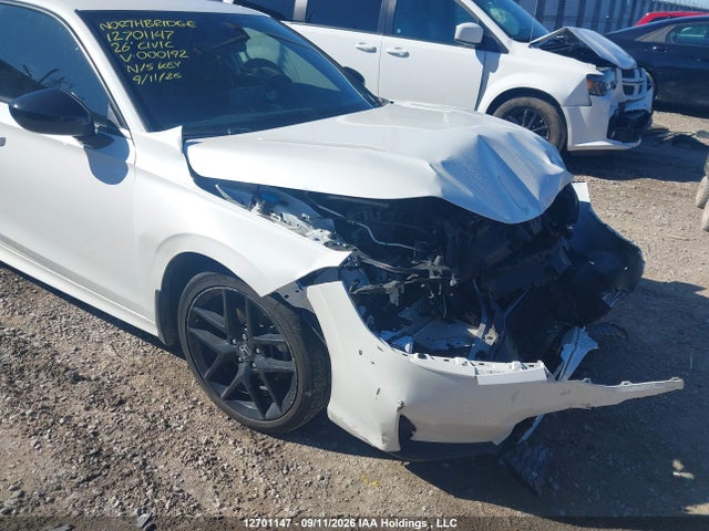12701147 :رقم المزاد ، 2HGFE4F89TH000192 vin ، 2026 Honda Civic Sport/sport Touring مزاد بيع