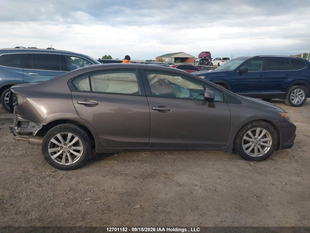 2012 Honda Civic Ex-l მანქანა იყიდება აუქციონზე, vin: 2HGFB2F97CH004117, აუქციონის ნომერი: 12701152
