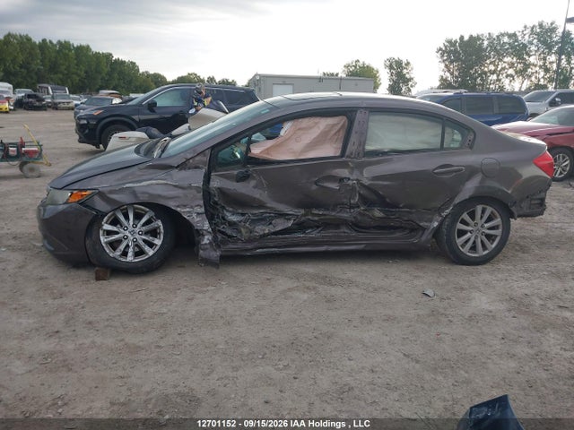 2012 Honda Civic Ex-l მანქანა იყიდება აუქციონზე, vin: 2HGFB2F97CH004117, აუქციონის ნომერი: 12701152