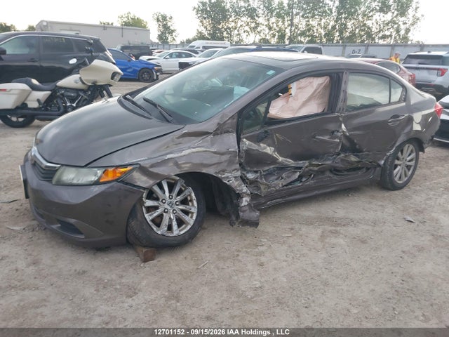 2012 Honda Civic Ex-l მანქანა იყიდება აუქციონზე, vin: 2HGFB2F97CH004117, აუქციონის ნომერი: 12701152