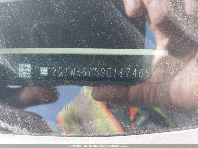 12701206 :رقم المزاد ، 2G1WB5E32D1174658 vin ، 2013 Chevrolet Impala مزاد بيع