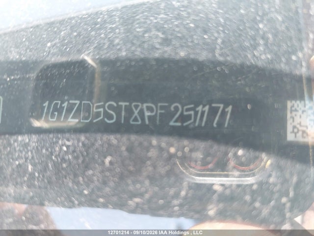 2023 Chevrolet Malibu Lt მანქანა იყიდება აუქციონზე, vin: 1G1ZD5ST8PF251171, აუქციონის ნომერი: 12701214