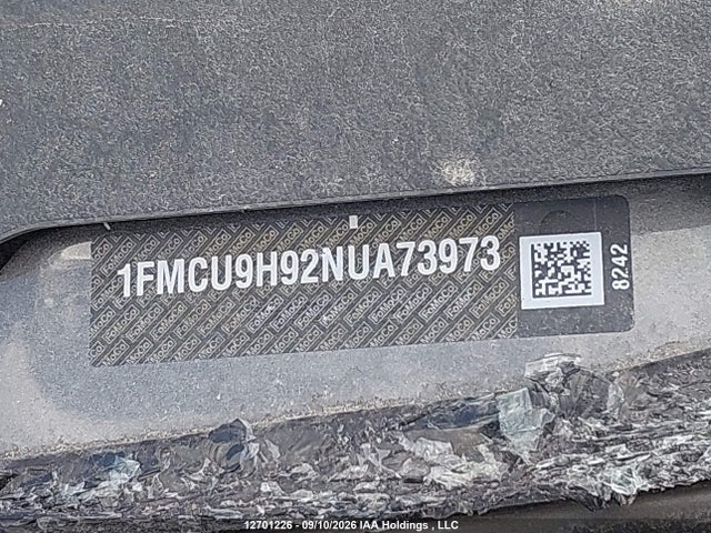 Ford ESCAPE SEL 2022 1FMCU9H92NUA73973 Image 9