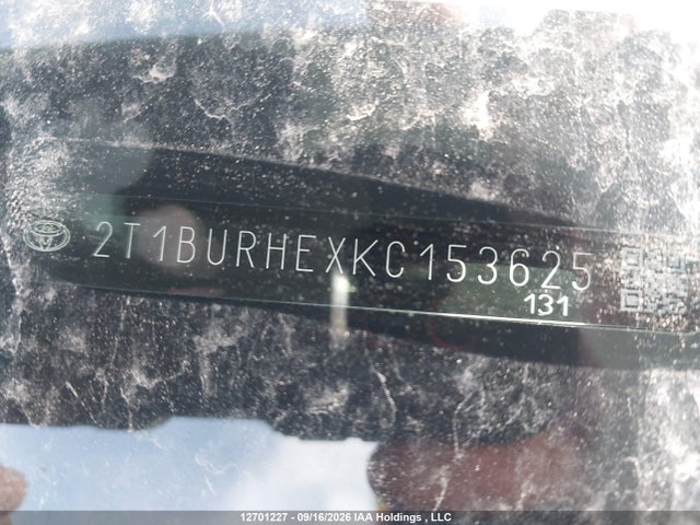 Toyota COROLLA LE 2019 2T1BURHEXKC153625 Image 17