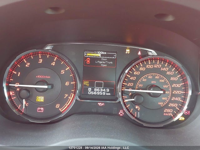 Aukcja sprzedaży 2016 Subaru Wrx Limited, vin: JF1VA1L63G9816723, numer aukcji: 12701228