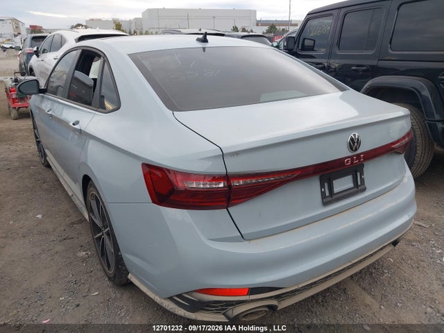 Продажа на аукционе авто 2025 Volkswagen Jetta Gli Autobahn, vin: 3VW2T7BU6SM093581, номер лота: 12701232