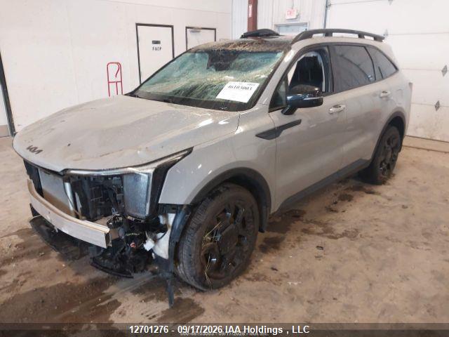 12701276 :رقم المزاد ، 5XYRHDJF8SG338592 vin ، 2025 Kia Sorento Ex/x-line Ex مزاد بيع