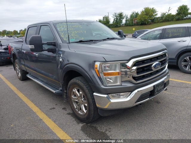 2022 Ford F150 Supercrew მანქანა იყიდება აუქციონზე, vin: 1FTFW1E52NFC24037, აუქციონის ნომერი: 12701283