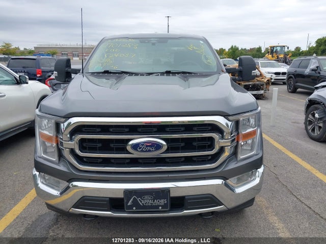 2022 Ford F150 Supercrew მანქანა იყიდება აუქციონზე, vin: 1FTFW1E52NFC24037, აუქციონის ნომერი: 12701283