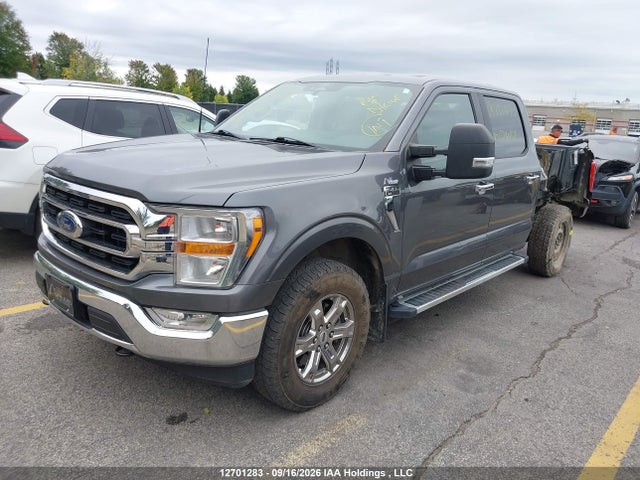 2022 Ford F150 Supercrew მანქანა იყიდება აუქციონზე, vin: 1FTFW1E52NFC24037, აუქციონის ნომერი: 12701283