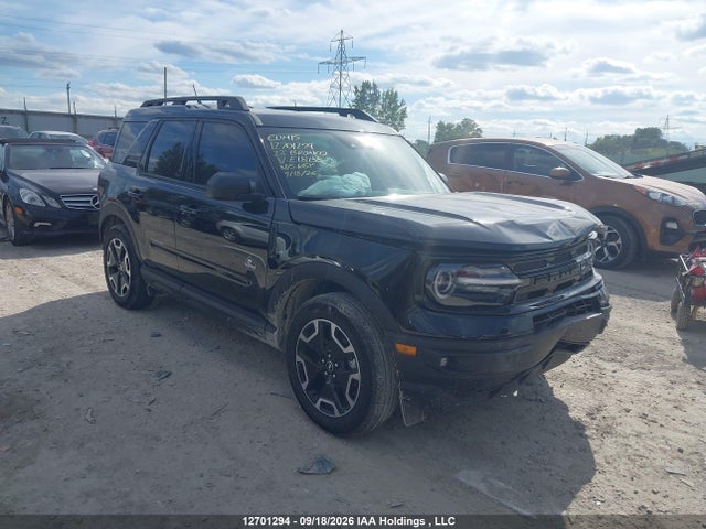 2023 Ford Bronco Sport Outer Banks მანქანა იყიდება აუქციონზე, vin: 3FMCR9C66PRE18155, აუქციონის ნომერი: 12701294