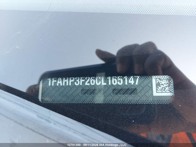 Продажа на аукционе авто 2012 Ford Focus Se, vin: 1FAHP3F26CL165147, номер лота: 12701300