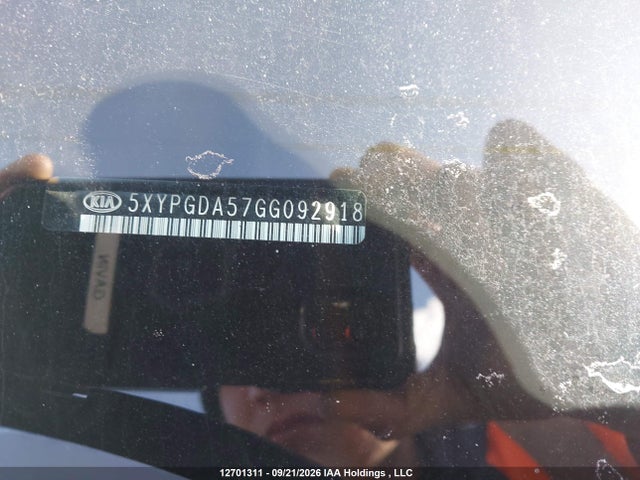 Aukcja sprzedaży 2016 Kia Sorento Lx/l, vin: 5XYPGDA57GG092918, numer aukcji: 12701311