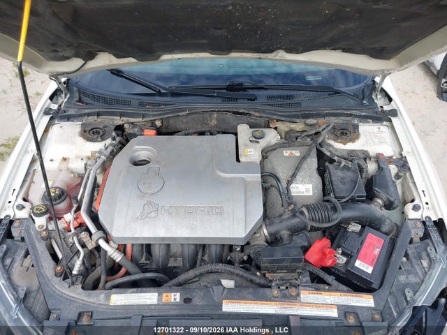 2010 Ford Fusion Hybrid Hybrid მანქანა იყიდება აუქციონზე, vin: 3FADP0L36AR189523, აუქციონის ნომერი: 12701322