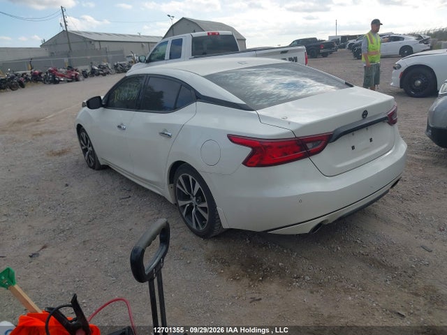 Продаж на аукціоні авто 2016 Nissan Maxima 3.5s/sv/sl/sr/plat, vin: 1N4AA6AP4GC424912, номер лоту: 12701355