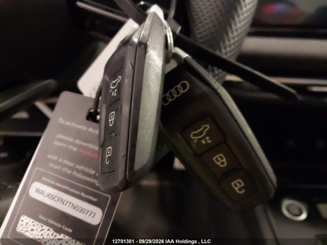 12701381 :رقم المزاد ، WAU65CFN7TN030777 vin ، 2026 Audi A6 Prestige مزاد بيع
