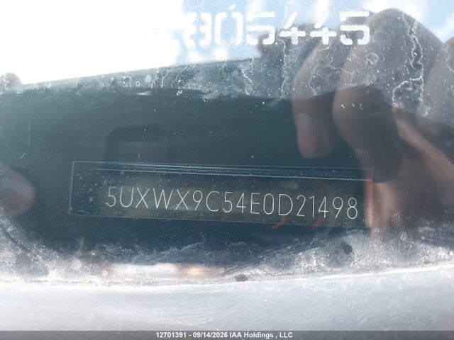 5UXWX9C54E0D21498 BMW X3 Xdrive28i