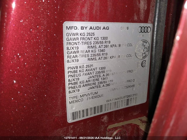 Audi Q5 2.0 Technik 2026 WA11AAGU8T2022718 Image 8