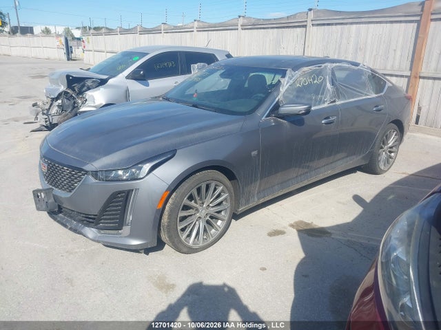 12701420 :رقم المزاد ، 1G6DT5RW4M0114881 vin ، 2021 Cadillac Ct5 Premium Luxury مزاد بيع
