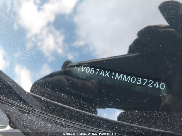 Продаж на аукціоні авто 2021 Volkswagen Tiguan, vin: 3VV0B7AX1MM037240, номер лоту: 12701435