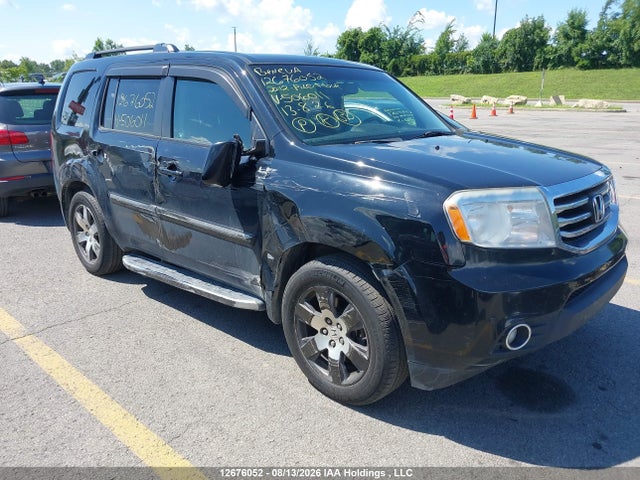 2012 Honda Pilot Touring მანქანა იყიდება აუქციონზე, vin: 5FNYF4H90CB506011, აუქციონის ნომერი: 12676052