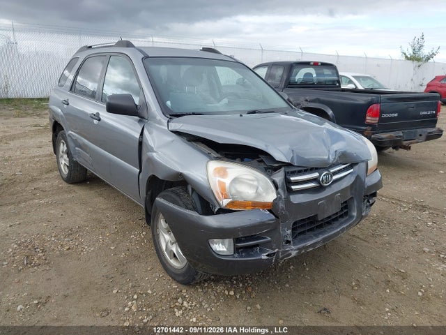 2007 Kia Sportage Lx მანქანა იყიდება აუქციონზე, vin: KNDJF722077415895, აუქციონის ნომერი: 12701442