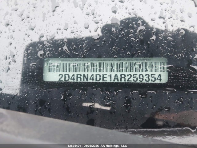 Продажа на аукционе авто 2010 Dodge Grand Caravan Se, vin: 2D4RN4DE1AR259354, номер лота: 12694401