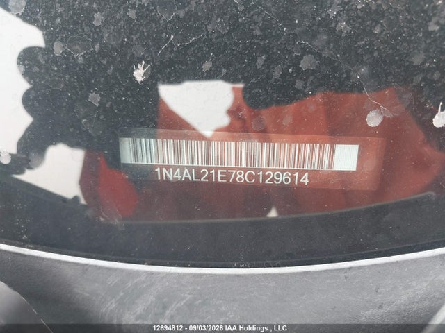 Aukcja sprzedaży 2008 Nissan Altima 2.5 S, vin: 1N4AL21E78C129614, numer aukcji: 12694812
