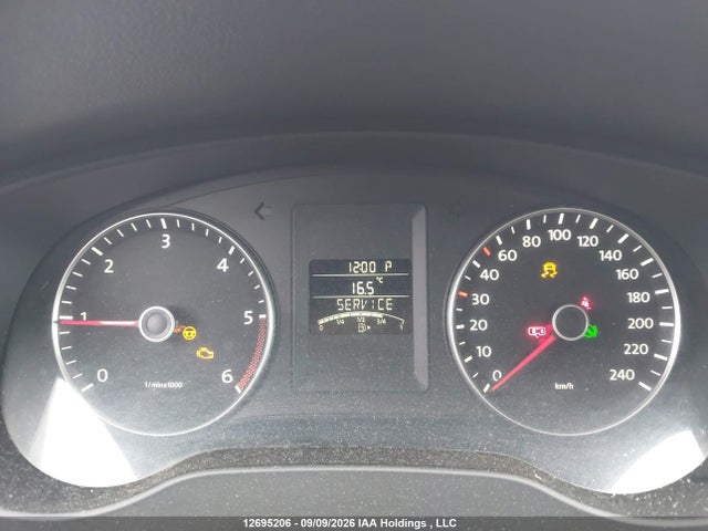12695206 :رقم المزاد ، 3VWDL7AJ7CM452843 vin ، 2012 Volkswagen Jetta 2.0 Tdi Comfortline مزاد بيع